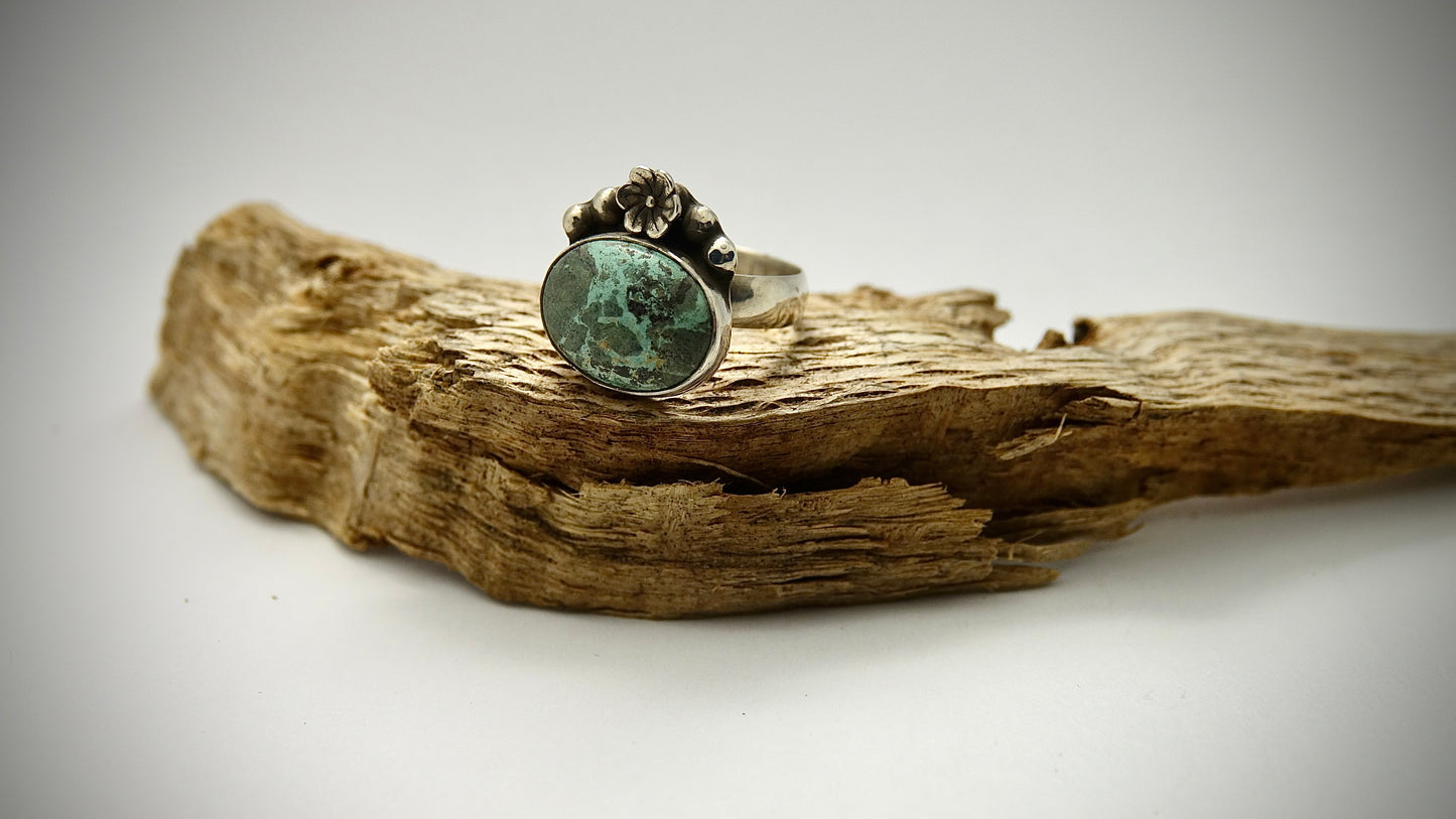 Azurite Ring - Oval - Size 6.25