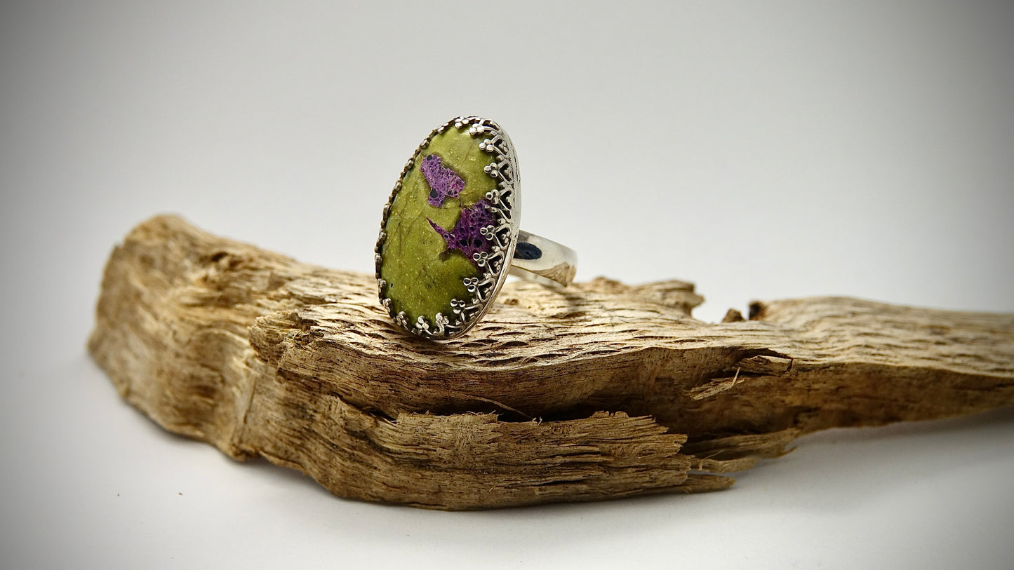 Atlantisite Ring - Oval - Size 6.25