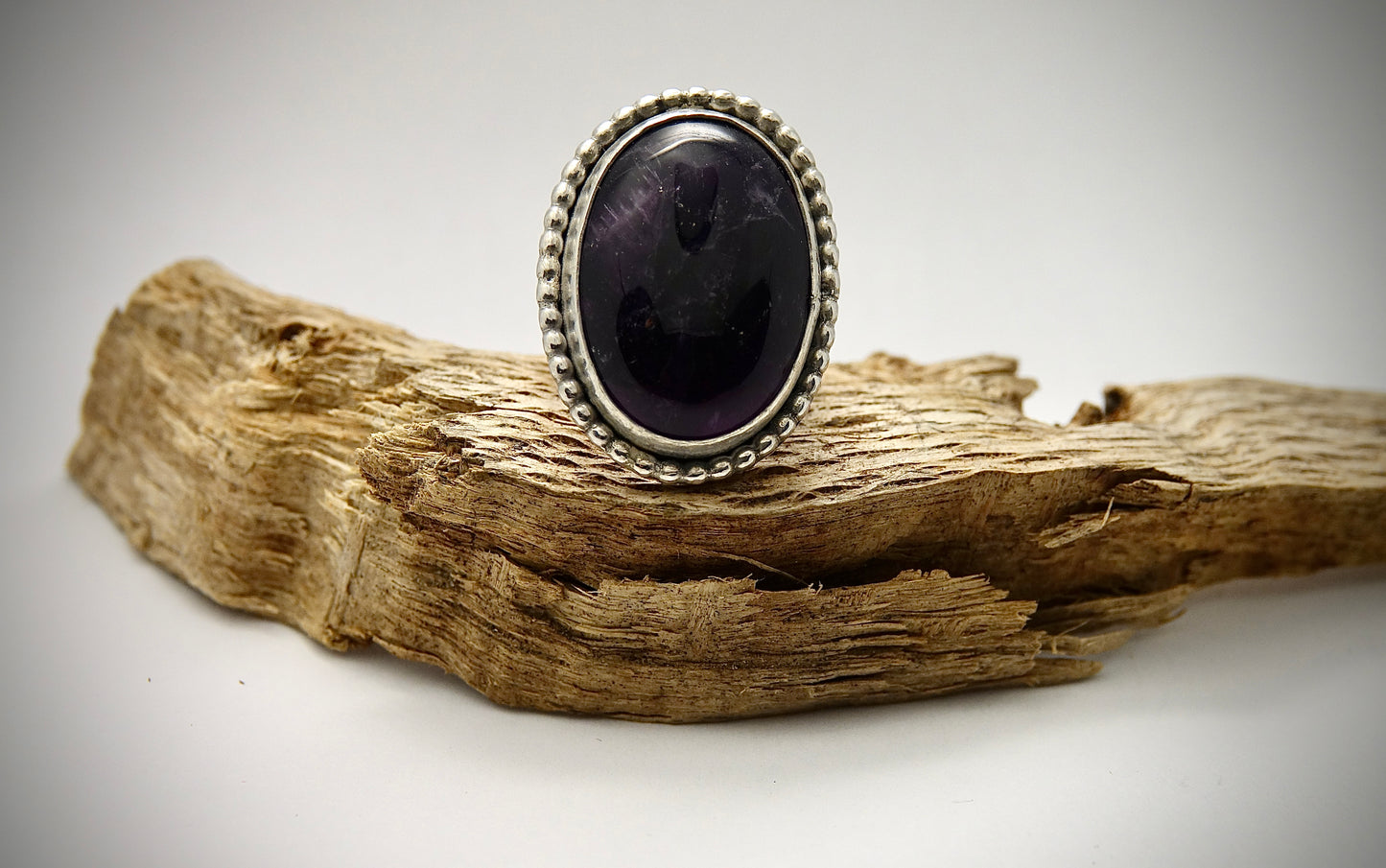 Amethyst Ring - Oval - Size 6.5