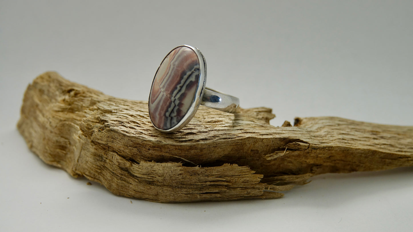 Exotica Jasper Ring - Oval - Size 9.25