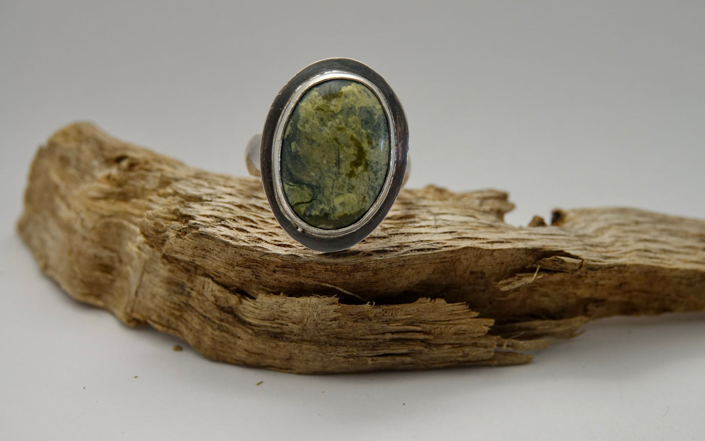 Mystery Stone Ring - Oval - Size 10.25