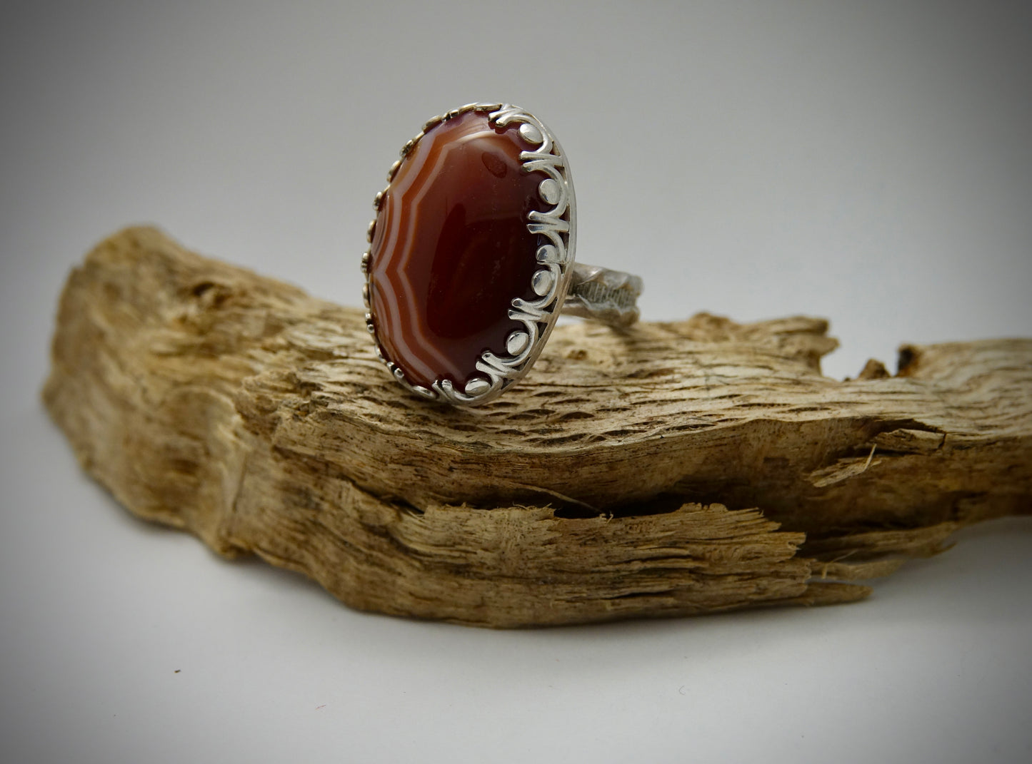 Carnelian Ring - Oval - Size 7.25