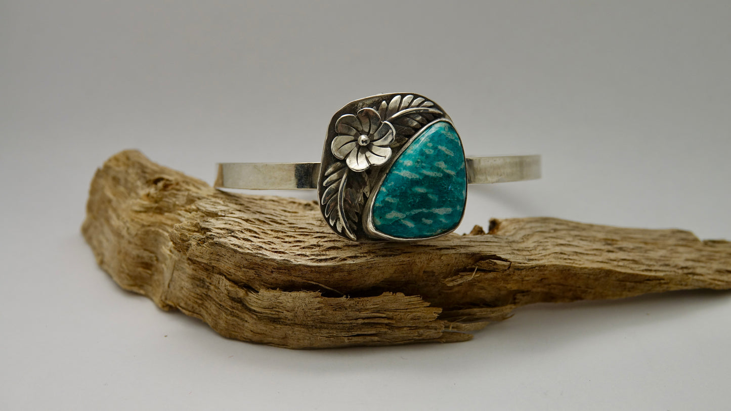 Amazonite Cuff - Large