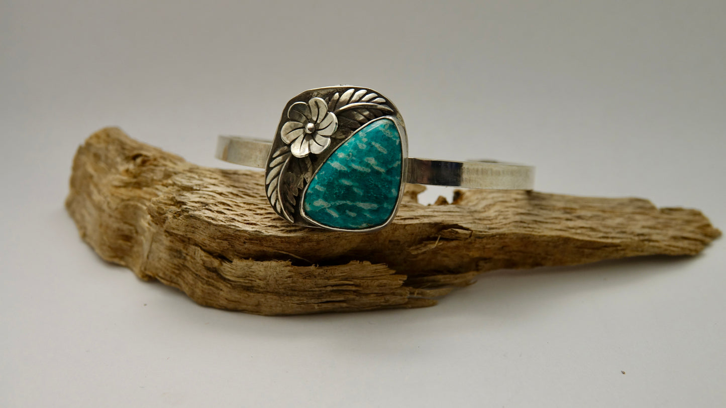 Amazonite Cuff - Large