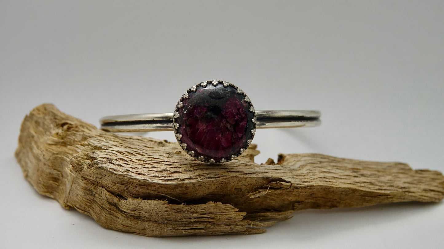 Ruby Fuchsite Cuff - Large