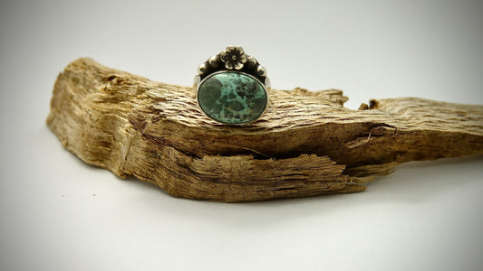 Azurite Ring - Oval - Size 6.25