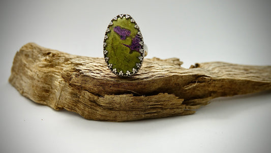 Atlantisite Ring - Oval - Size 6.25