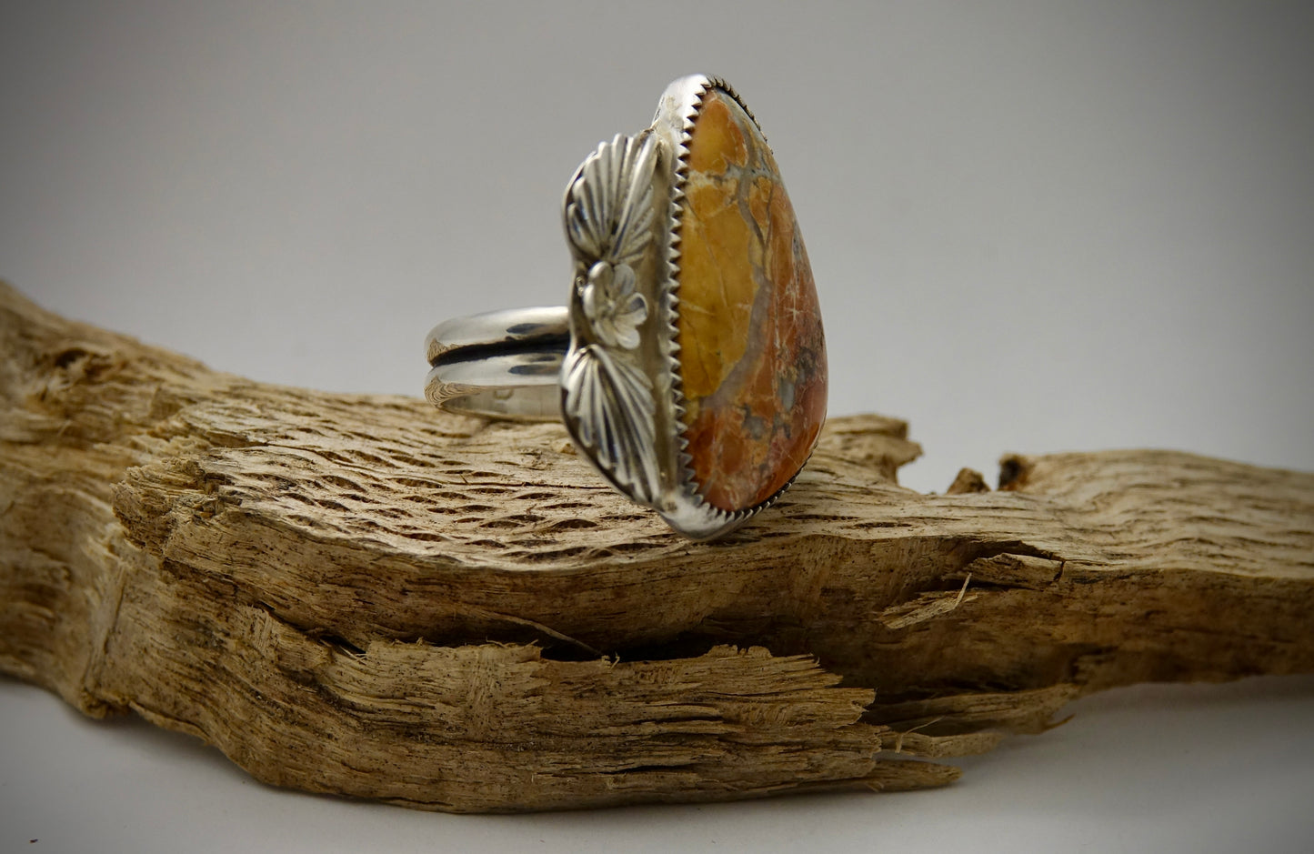 Maligano Jasper Ring - Size 7.5
